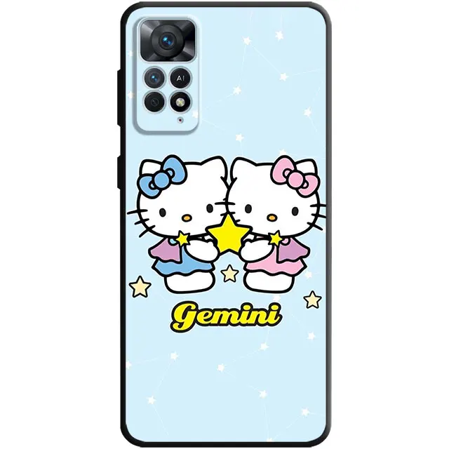 thumbnail image 1 of Funda de teléfono con dibujos animados de Hello Kitty para Redmi 10C, 10, 9, 9A, 12C, 9C, K40, K50, Gaming Note 11, 10, 9, 9S, 8, 9T, 8T, 7, 12 Pro, 1 of 5