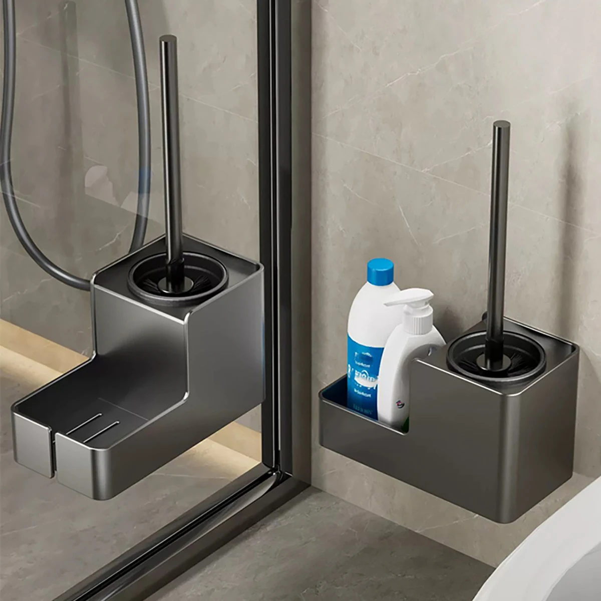 Toilet Brush Holder Wall Mounted for Bathroom toilet brush holder