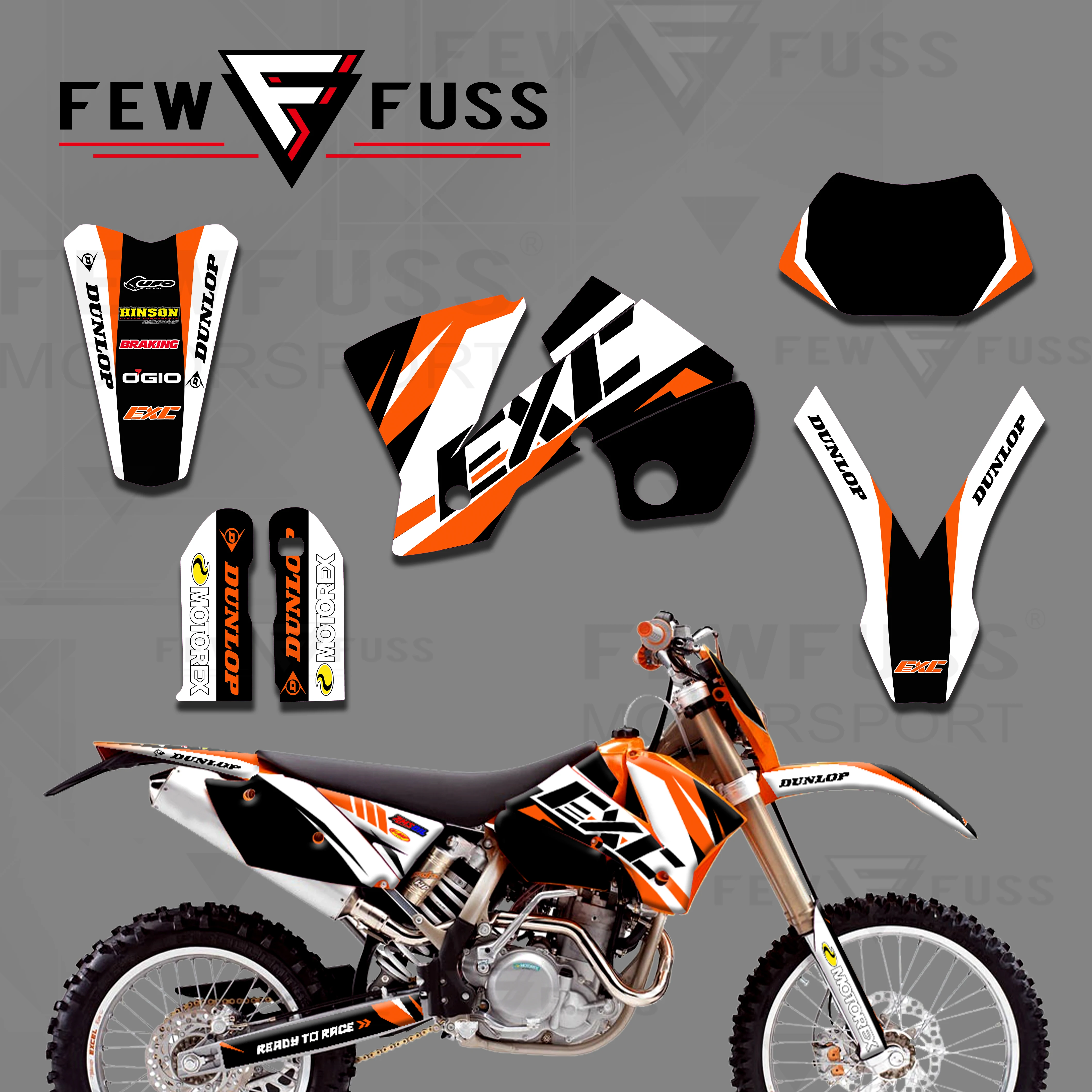 FEWFUSS-ktm exc ο  ׷  ƼĿ Į,   ׼, 125 200 250 300 400 450 525 2004