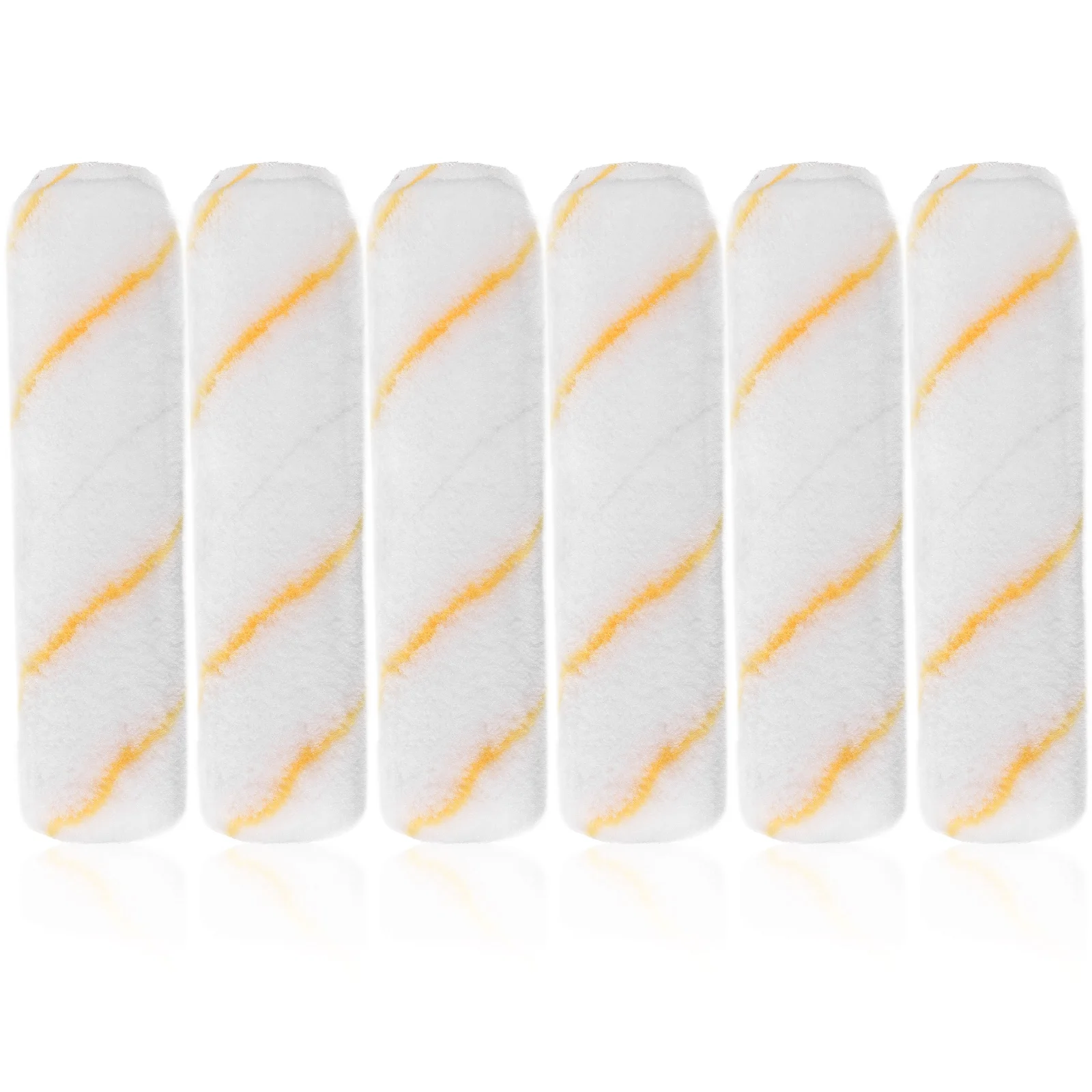 6pcs 9 Inch Paint Roller Covers Polyester Fiber Wall Painting Tools Home Repair Supplies