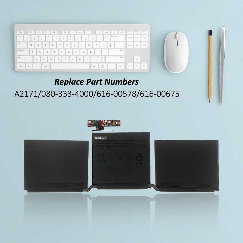KingSener-Bateria do portátil para APPLE MacBook Retina,