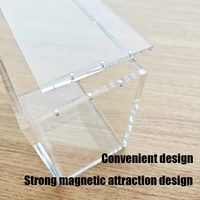 DISPLAY BOX For POKE Acrylic Dust-Proof Booster Show Case ETB Protection Poke Box Protector Transparent Plastic Acrylic Case 2