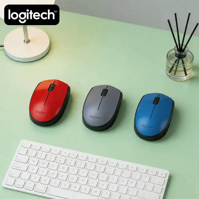 고호환성 로지텍 M170 무선 광 마우스 2.4GHz 10m 범위 1000DPI 멀티 OS 데스크탑 사무용