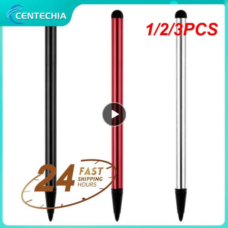 1/2/3PCS High Quality Stylus Pen For Tablet Universal Touch Screen Pen 2 In 1 Capacitive Pen For Mobile Phone