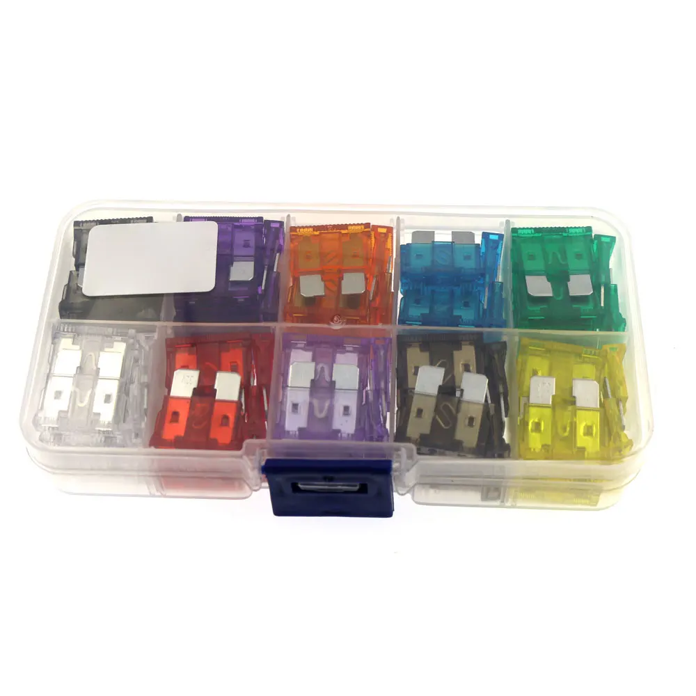 

50/100 шт., набор предохранителей для автомобиля, 2/3/5/7/10/15/20/25/30/35A