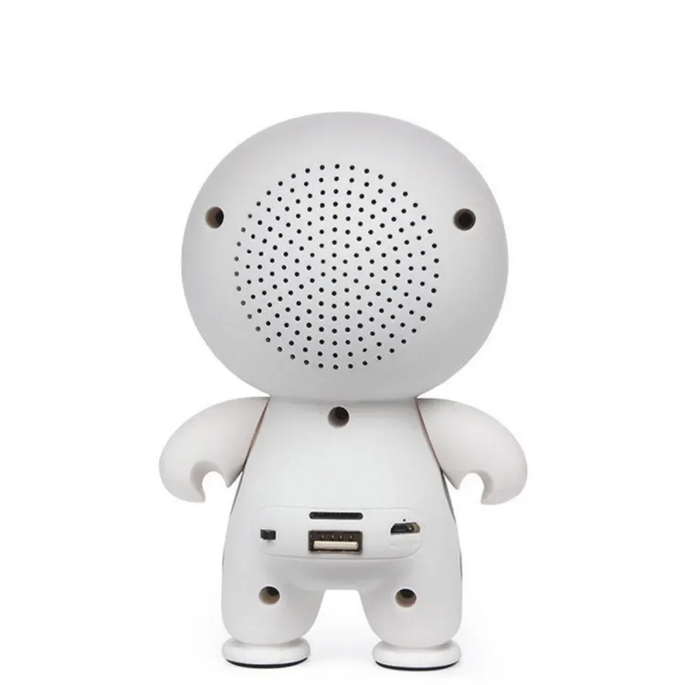 Mini Portable Speaker Cute Cartoon Baymax Smart Handfree Wireless Bluetooth with Microphone Wireless Bluetooth Speaker 4
