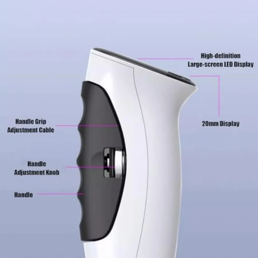 Hand Grip Strength Dynamometer,Electric Grip Dynamometer,Electronic Hand Dynamometer LED Display Accurate Adjustable Grip Distan
