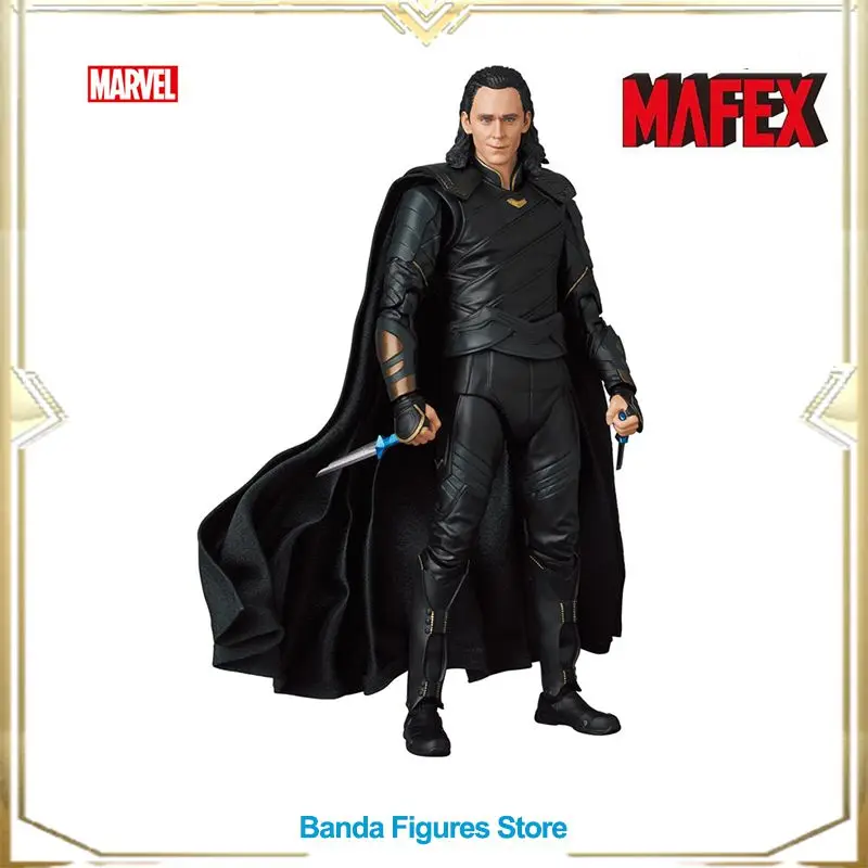 

Оригинальные фигурки Medicom MARVEL Mafex No.169 MAFEX LOKI Мстители война бесконечности искусственные аниме коллекционные модели игрушек