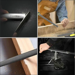 Lot de 17 limes, travail des métaux, verre, polissage, râpe, artisan, Portable, bricolage, finition, fichiers d'ébavurage avec sac de rangement 