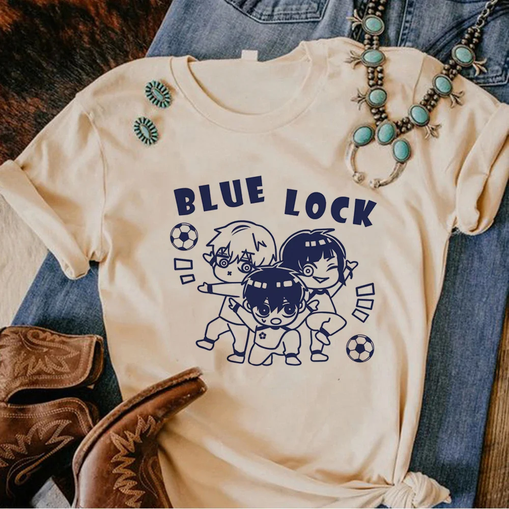 

Blue Lock t shirt women Y2K tshirt girl comic clothes
