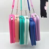 1PCS Square Silicone Cosmetic Storage Bag Travel Makeup Brush Holder Portable Digital Storage Bag Waterproof Case 3
