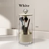 Makeup Brush Holder Organizer with Lids, Dustproof Make Up Brush Container, Vanity Cosmetic Storage Cup for Bathroom Countertop 6