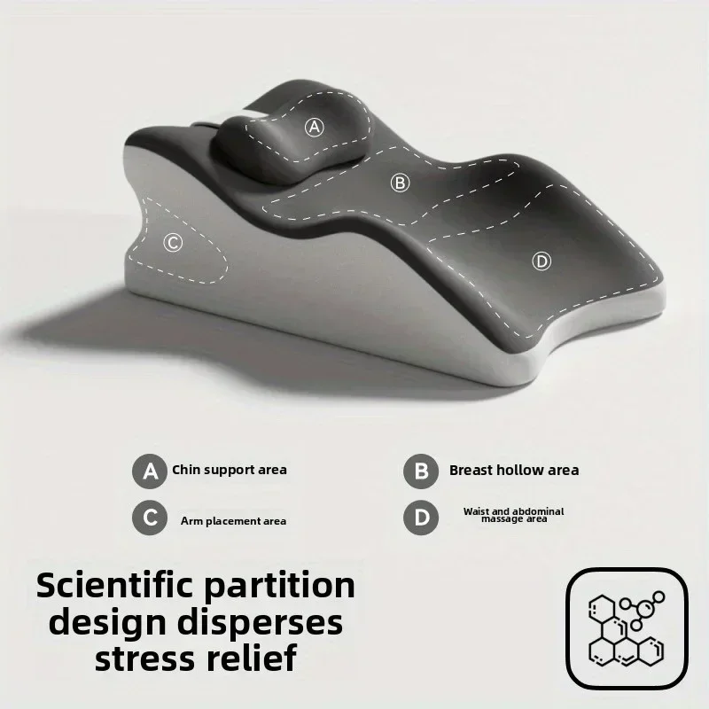Multifunctional pillow for playing with mobile phone lying in bed and reading with backrest and neck support