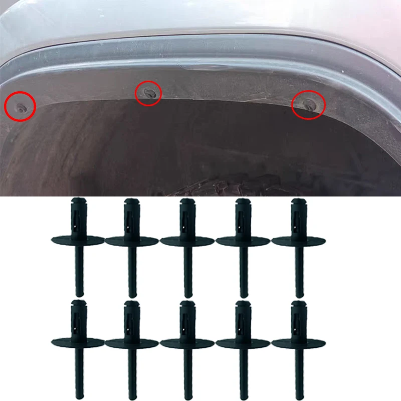 CarRivetsFitsBumperDoorSillFenderLinerWheelWellRockerRivets