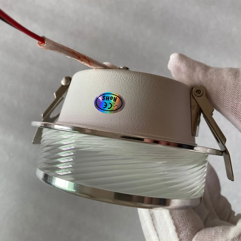 슈퍼 브라이트 LED 다운라이트 실내 조명 천장 전구 램프 매입형 스포트 라이트, 드라이버 없음, AC220V, 5W, 7W, 9W, 12W