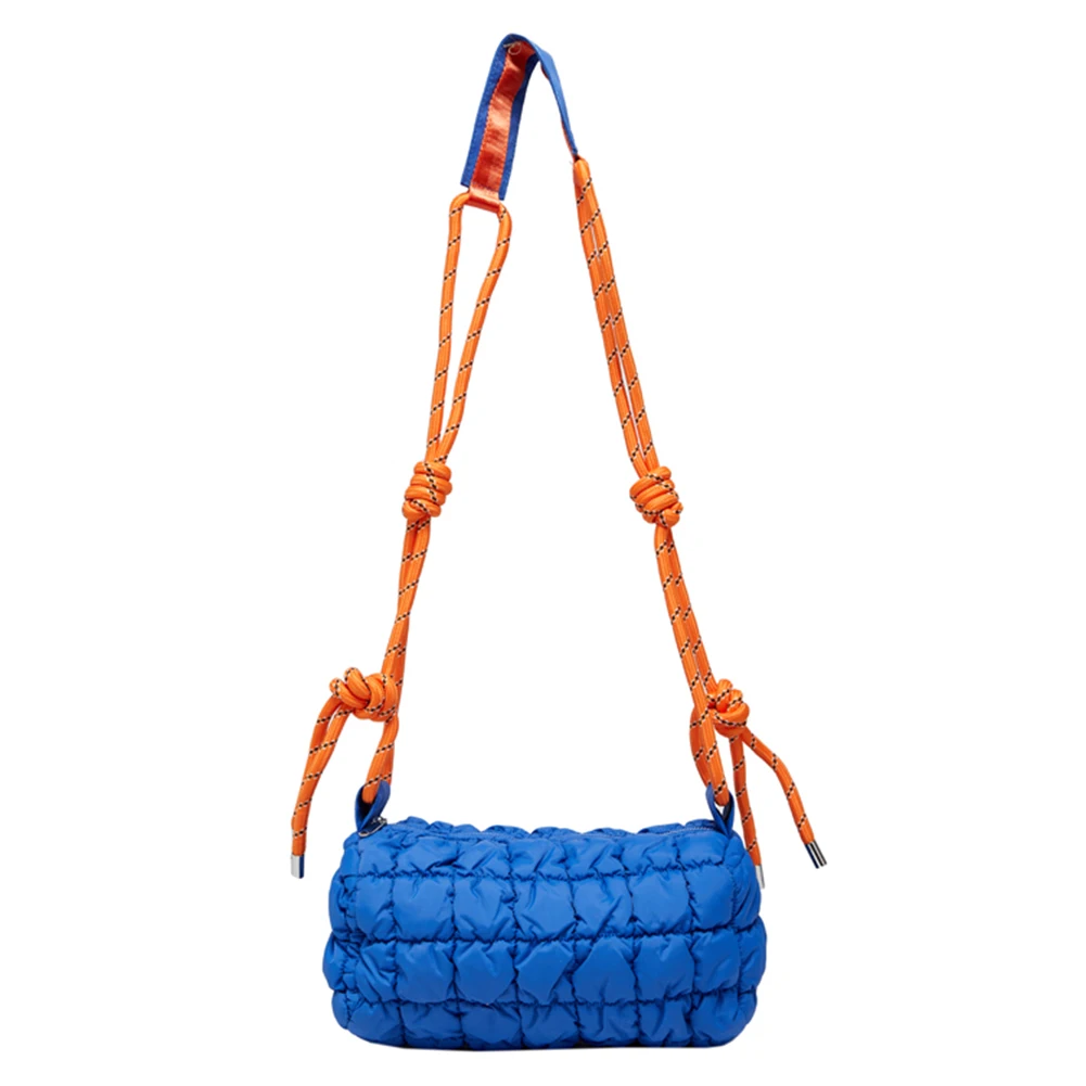 Nylon Quilted Cloud Crossbody Bag for Women