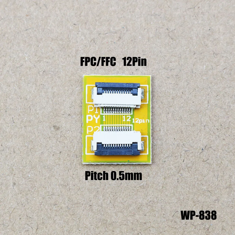 

1PCS 0.5mm Pitch FPC FFC Flexible Flat Cable Extension Board 12P Connector WP-838