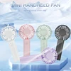 Portable Fans Handheld Mini Fan USB Rechargeable Fan Mini Desktop Air Cooler Outdoor Fan Cooling Travel Hand Fans 1