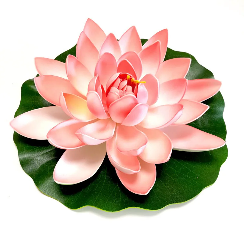 Floating Lotus Artificial Flower - Lifelike Water Lily for Pond and Garden Decoration