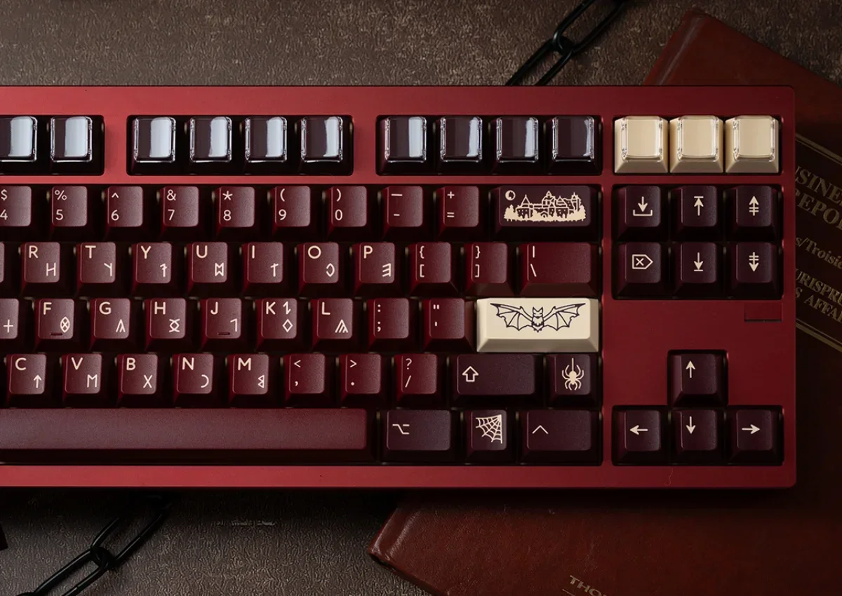 pbtfans Count Dracula キーキャップ PBTfans Count Dracula Keycap Set – Divinikey