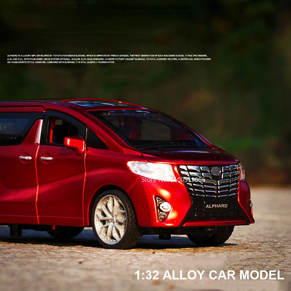 

Модель автомобиля Elfa 1:32, модель литая под давлением из сплава, со звуком и фотоэлементами, 6 дверей, можно открыть, автомобили, подарок на день рождения, игрушечный автомобиль