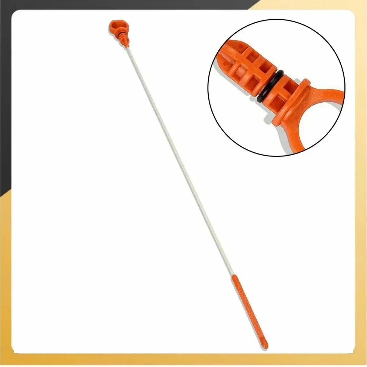 1x Engine Oil Level Dipstick Fit For 1.6 Hdi 1174G2 1174.G2 1174E6 117484 56 Cm engine oil dipstick