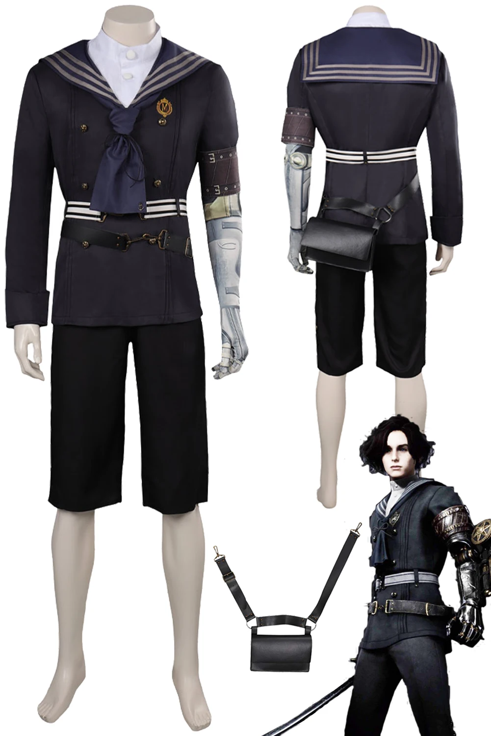 

Game Lies Of P Cosplay Costume Little Puppet Cosplay Fantasy Outfits Halloween Carnival Party Disguise Suit For Men Male Adult