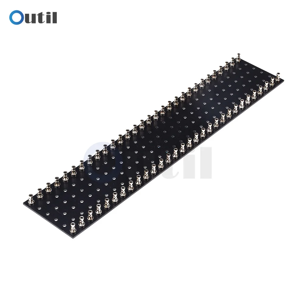 1Pc 60 Berichten Turret Board Diy Audio Strip Tag Board 300*60*2Mm Terminal Torentje Lug board Voor Hifi Vintage Vacuüm Buizenversterker