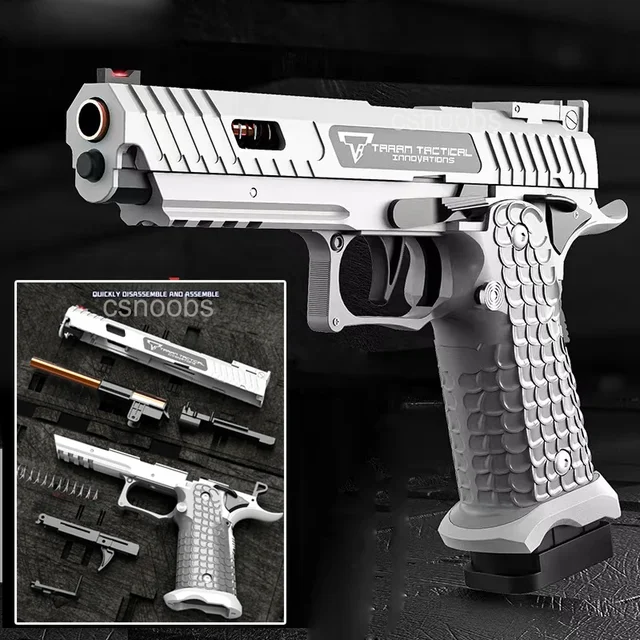 2011 Battle Master Pistol Quick Release Toy Gun Mechanical Continuous Fire Outdoor Soft Bullet Airsoft Blaster for Children Gift 1