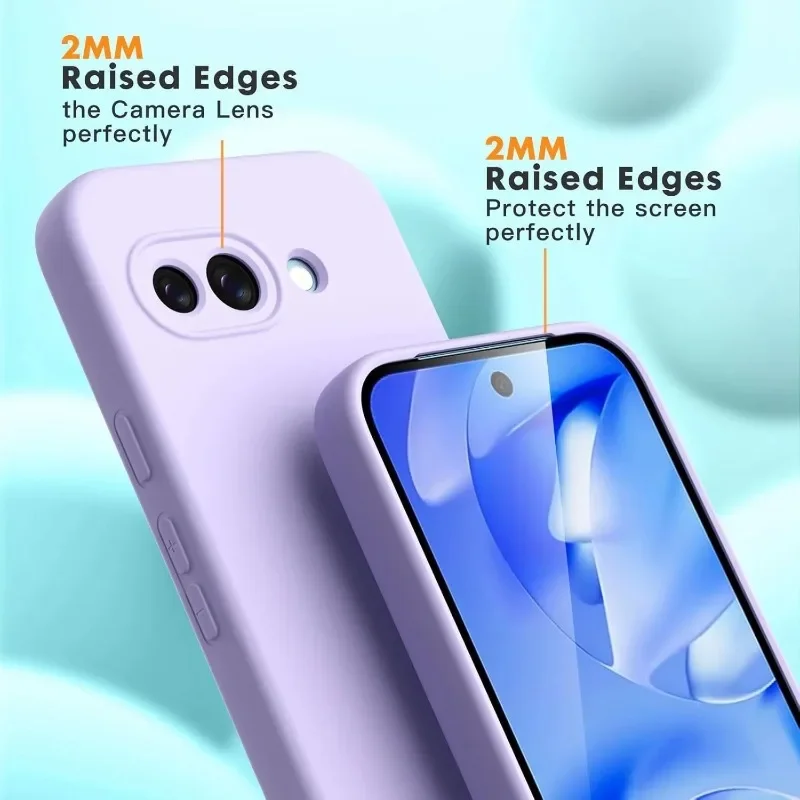 Premium Liquid Silicone Shockproof Matte Bumper Case - Soft Protective Cover