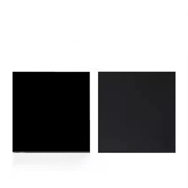 Acrylic Board Glossy Pure Black Plexiglass Plastic Sheet Organic Glass  Polymethyl Methacrylate 1mm 3mm 8mm Thickness 200*200mm