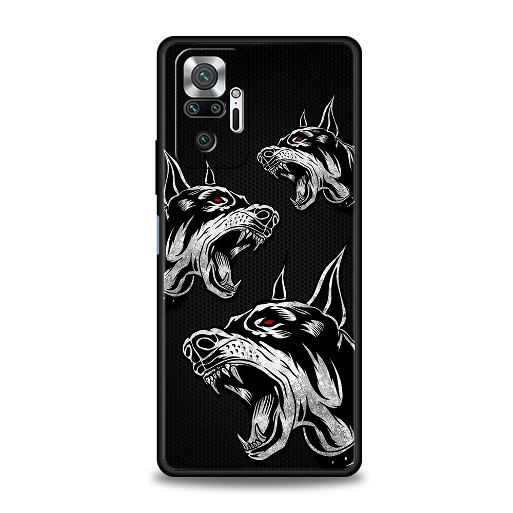 Doberman Dog Design Soft Shell Phone Case Cover