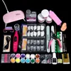 Limegirl Professional Nail Crystal Powder Kit with Nail Light Nail Shape 3D Nail Tip Sculpting Extensions DIY Nail Art Kit 1