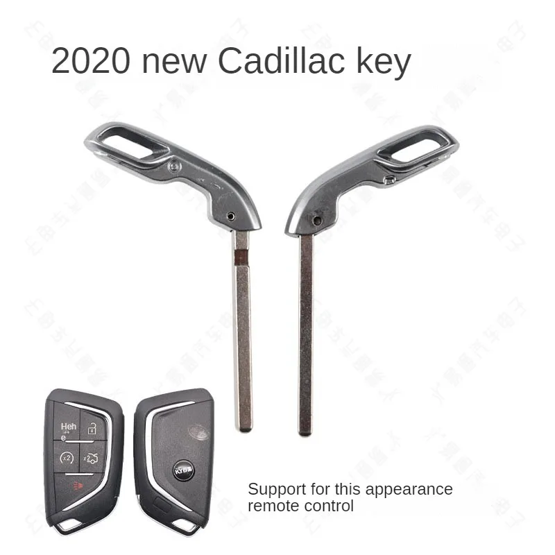 For Apply the new Cadillac smart card small key 2020 CT5 emergency car remote control key embryonic head