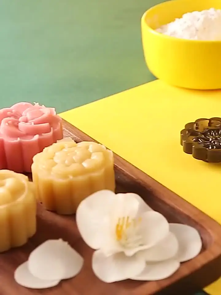 Fish Moon Cake Form 50g 75g Fish Pattern Moon Cake Hand Press Mold