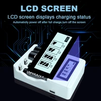 PALO AA and AAA Rechargeable Batteries 3000mAh NI-MH AA Battery LR6 1100mAh AAA LR3+LCD USB USB Charger for 1.2V AA AAA Battery 4