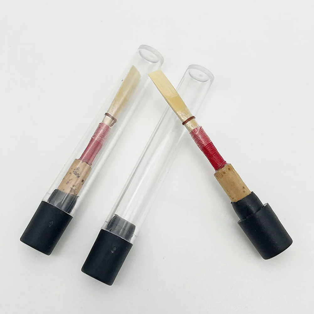 Description Picture 5 of itemReed Oboe Reed Medium Wind Instrument Part Oboe Reeds Orchestral C Tone Bulrush Concentrated Tone Good Vibration.