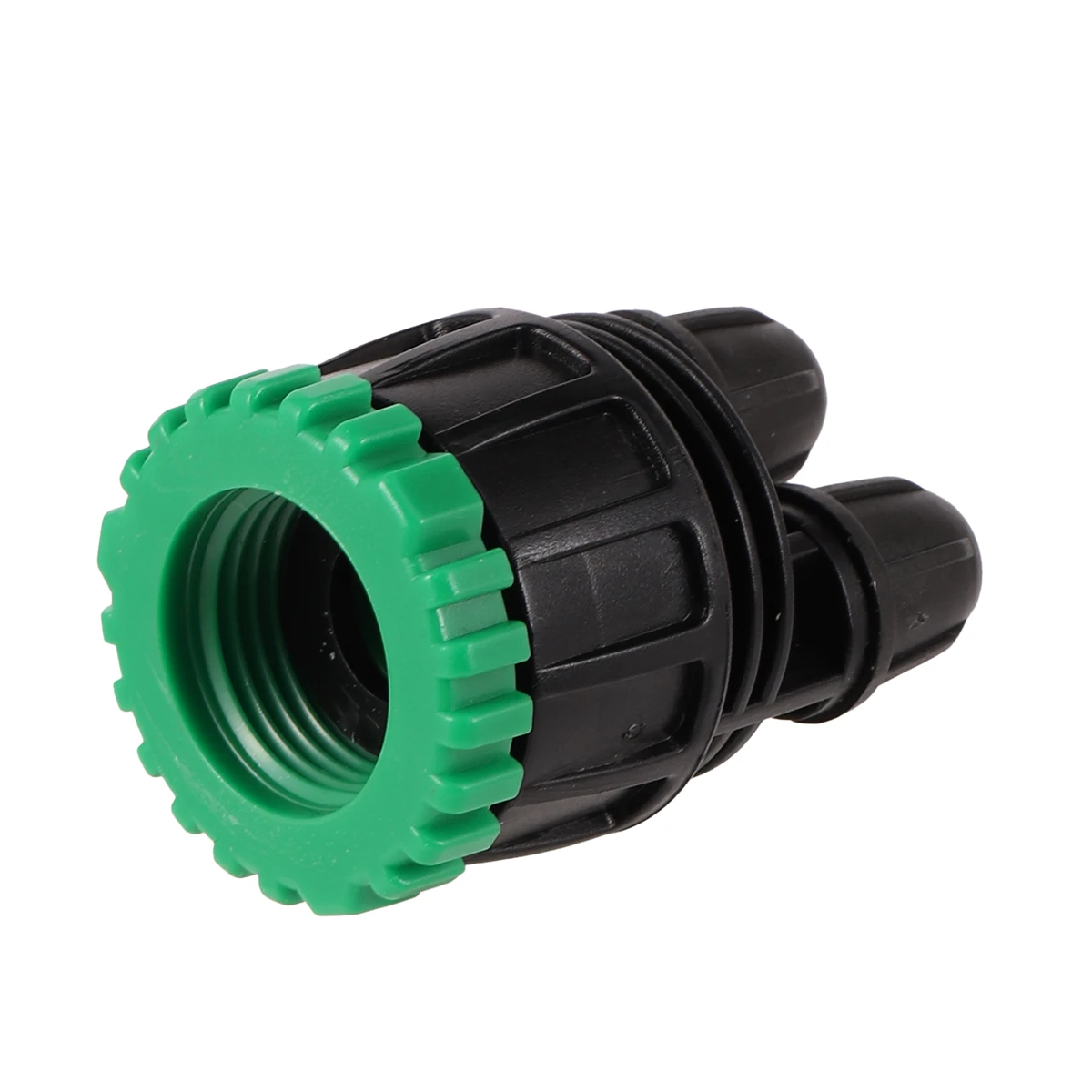 EU Standard 1/2" 3/4" Female Thread To 4/7mm Locked 1/2-Way Connector Home Gardening Orchard Lawn Irrigation Capillary Coupling pipe fitting water pipe fitting hose pipe fitting