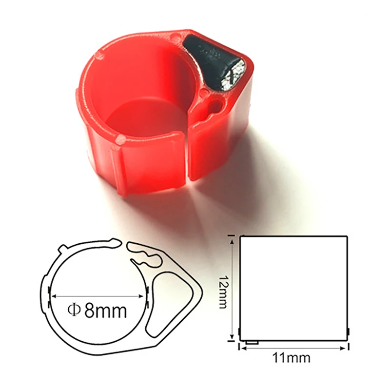 RFID Pigeon Rings for Animal Tracking and Management - 10 Pack