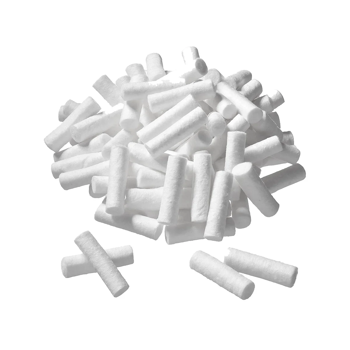 Dental Gauze Rolls,1000 Pack Cotton Rolls, Super Absorbent Nosebleed Plugs, 10X38Cm Rolled Cotton for Mouth 4