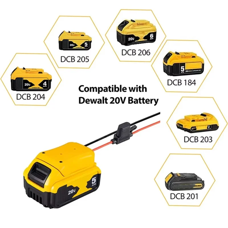 Arrancador De Salto DEWALT 20V - Ideal Para Coches, Cortacéspedes Y Tractores