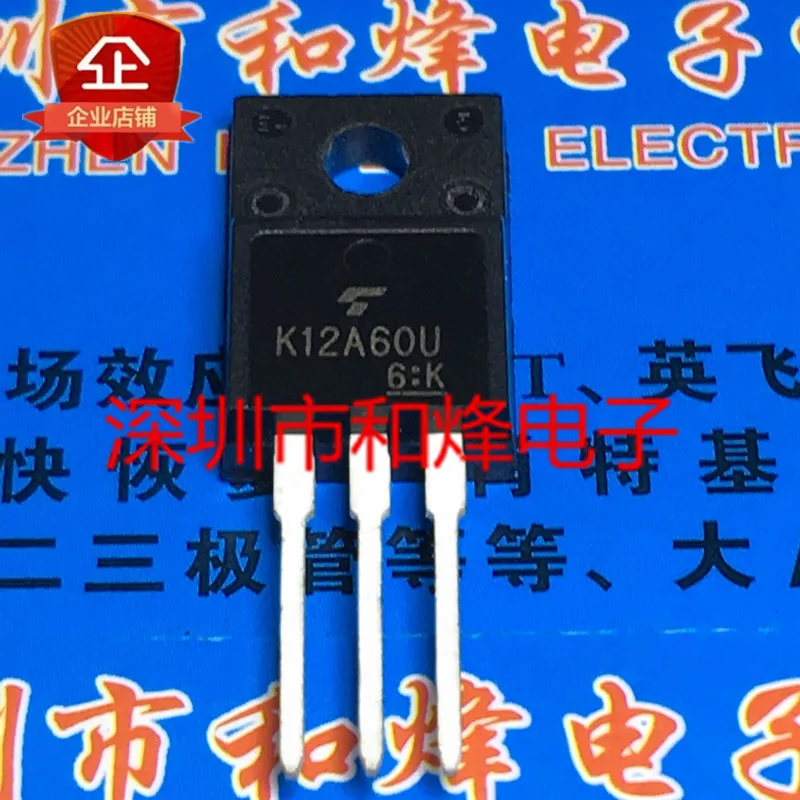 

5 шт. K12A60U TK12A60U TO-220F 600V 12A