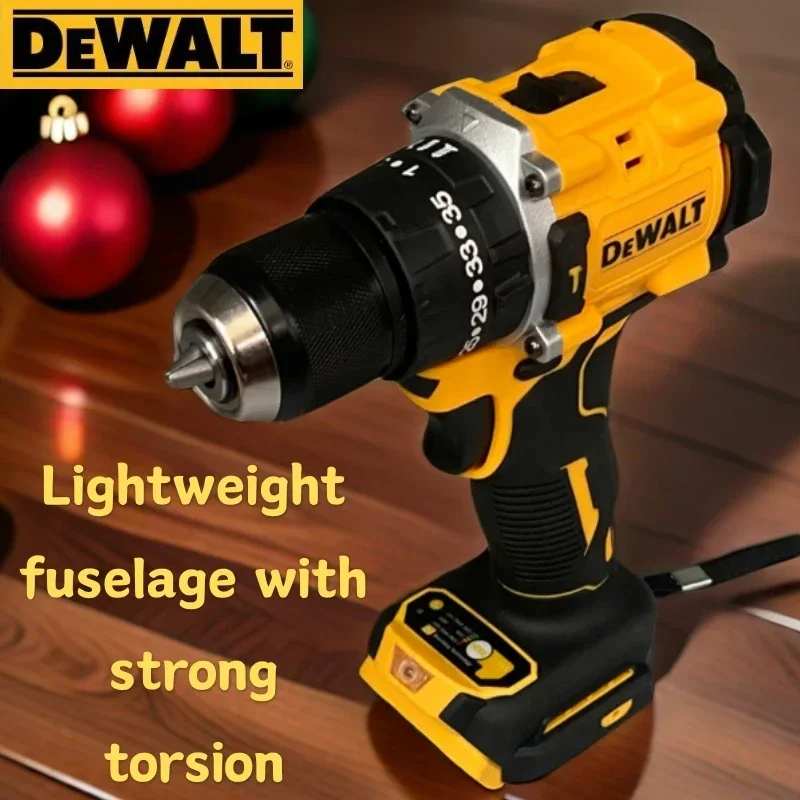 DeWalt 20V Brushless Rechargeable Lithium Battery Impact Drill Multi-Function Drill Electric Hand Drill Dcd805 4