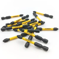 DEobcut-Lot d'embouts électriques pour perceuse à percussion, tournevis emballé, embouts à usage spécial, outil électrique, accessoires de rêve, PH2, 57mm, 5 pièces 3