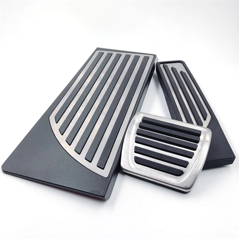 스테인레스 스틸 자동차 가속 가스 브레이크 페달, 알파 로메오 스텔비오 2016-2020 용 클러치 페달, 드릴링 페달 없음, 자동차 액세서리 