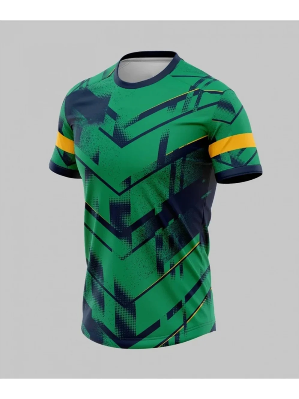 T-shirt sportiva da uomo con stampa 3D, casual, traspirante, oversize, a maniche corte, per palestra e corsa, ad asciugatura rapida, girocollo, abbigliamento uomo - immagine 5