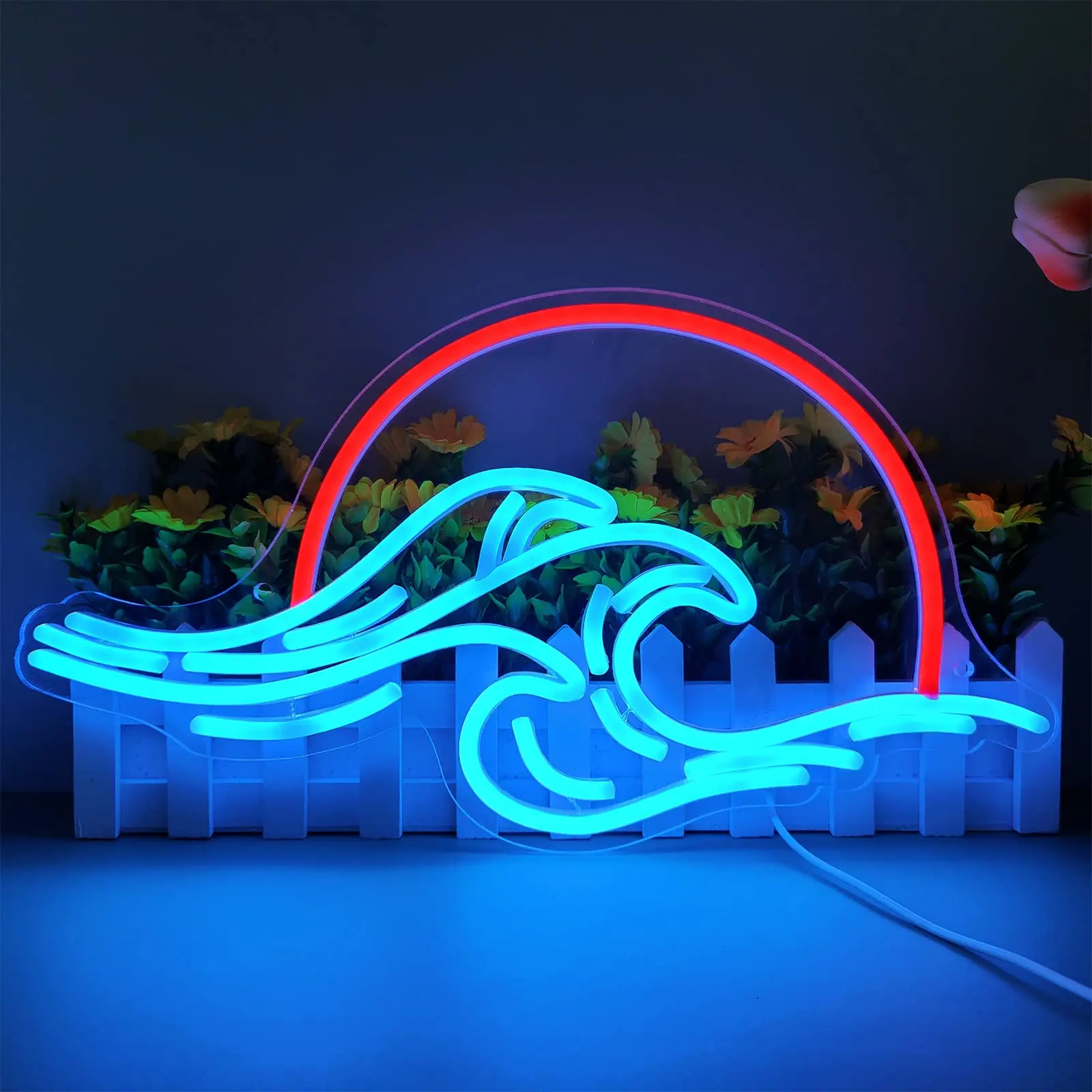 

Sunset Neon Sign Led Neon Light Sign for Wall Decor Living Room Hotel Decor Neon Night Light USB Power