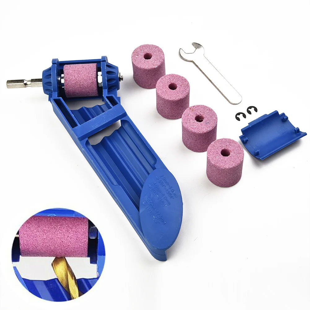 

Corundum Grinding Wheel For Fast Drilling Tapping For Grinding Iron Drills Portable Drill Bit Powered By Electric Drill