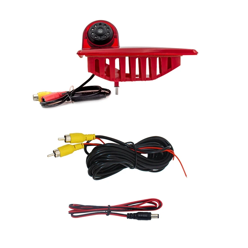 

2X Car Rear View Camera Reverse High Brake Light Parking Night-Vision For Opel Movano/Vauxhall Movano/Renault Master