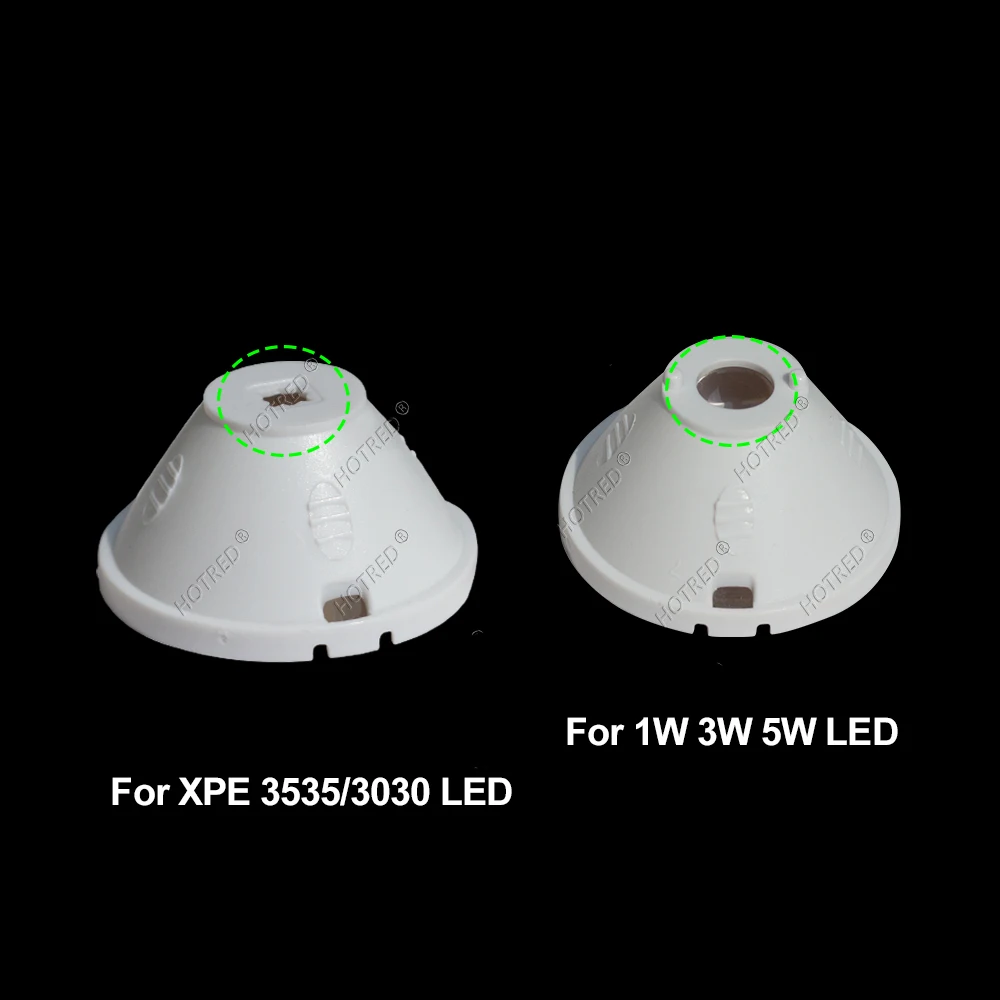 1W 3W 5W 4 Degree Focus LED Lens 3535 3030 XPE XPG2 35mm XPE2
